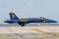 163765 @ KOQU - F/A-18C Hornet 163765 C/N 0845 from Blue Angels Demo Team  NAS Pensacola, FL - by Dariusz Jezewski www.FotoDj.com
