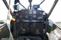 N6430C @ KRDG - Cockpit of Stinson L-5 Sentinel  C/N 1813, N6430C - by Dariusz Jezewski www.FotoDj.com