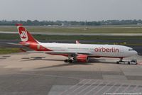 D-ALPH @ EDDL - Airbus A330-223 - AB BER Air Berlin - 739 - D-ALPH - 27.05.2016 - DUS - by Ralf Winter