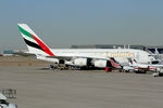A6-EOE @ DFW - Emirates A380 at DFW Airport - by Zane Adams