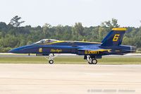 163455 @ KNTU - F/A-18C Hornet 163455 C/N 0669 from Blue Angels Demo Team  NAS Pensacola, FL - by Dariusz Jezewski www.FotoDj.com