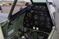 N730MJ @ KYIP - Cickpit of Supermarine Spitfire Mk IX  C/N CBAF 7243, N730MJ - by Dariusz Jezewski www.FotoDj.com