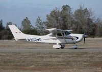 N338ME @ KAUN - 2000 Cessna 182S Skylane doing high speed taxi run @ Auburn Municipal Airport, CA - by Steve Nation