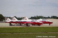 114054 @ KOSH - CAF CT-114 Tutor 114054 C/N 1054 from Snowbirds Demo Team 15 Wing CFB Moose Jaw, SK - by Dariusz Jezewski www.FotoDj.com