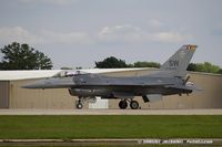 91-0398 @ KOSH - F-16CJ Fighting Falcon 91-0398 SW from 79th FS Tigers 20th FW Shaw AFB, SC - by Dariusz Jezewski www.FotoDj.com