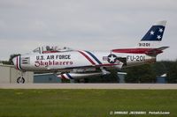N86FR @ KOSH - North American F-86F Sabre  C/N 52-4959, NX86FR - by Dariusz Jezewski www.FotoDj.com