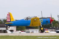 N313BT @ KOSH - Consolidated Vultee BT-13A Valiant  C/N 10425, N313BT - by Dariusz Jezewski www.FotoDj.com