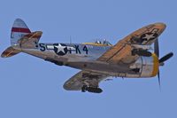 N47DM @ MAN - Fly by. P-47D Thunderbolt ! - by Gerald Howard
