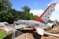 56-3949 - North American TF-100F Super Sabre, Preserved at Savigny-Les Beaune Museum - by Yves-Q