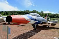 56-3949 - North American TF-100F Super Sabre, Preserved at Savigny-Les Beaune Museum - by Yves-Q