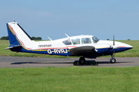 G-RVRJ @ EGSH - Departing from Norwich. - by Graham Reeve