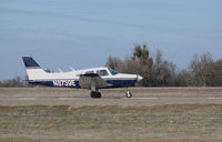N8739E @ KAUN - Locally-based 1976b Piper PA-28-151 Cherokee taxiing @ Auburn Municipal Airport, CA - by Steve Nation