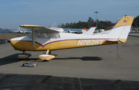 N7828T @ KAUN - Locally-based 1960 Cessna 172A Skyhawk under cover @ Auburn Municipal Airport, CA - by Steve Nation