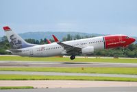 LN-DYP @ EGCC - ON TAKE OFF FROM EGCC - by m0sjv