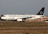TC-JPS @ LFBO - Ready for take off from rwy 32R in Star Alliance c/s - by Shunn311