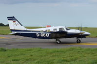 D-GCAT @ EGSH - Departing from Norwich. - by Graham Reeve