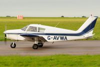 G-AVWA @ EGSH - Arriving at Norwich. - by keithnewsome