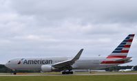 N379AA @ EGCC - At Manchester - by Guitarist