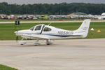 N858CD @ OSH - 2001 Cirrus SR22, c/n: 0127 - by Timothy Aanerud