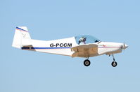 G-PCCM @ X3CX - Landing at Northrepps. - by Graham Reeve