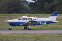 2-YULL @ EGJB - Rolling out after arrival on 27, Guernsey - by alanh