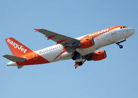 G-EZFN @ LFBO - Taking off from rwy 32R in new c/s - by Shunn311