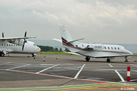 CS-DXY @ EGPN - Parked on the apron at Dundee - by Clive Pattle