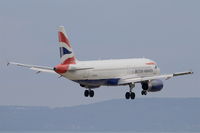 G-EUUL @ LFML - Airbus A320-232, On final Rwy 31R, Marseille-Provence Airport (LFML-MRS) - by Yves-Q