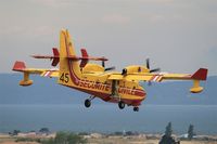 F-ZBMF @ LFML - Canadair CL-415, On final Rwy 31R, Marseille-Provence Airport (LFML-MRS) - by Yves-Q