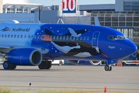 N280WN @ KBOI - Taxiing from the gate. - by Gerald Howard