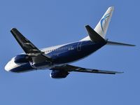YR-BAG @ LFBD - OB140 Blue Air take off runway 29 to Bucharest (OTP) - by JC Ravon - FRENCHSKY