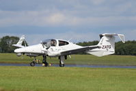 G-ZATG @ EGXP - Scampton Air Show arrivals day. - by G. Crisp