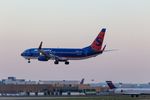 N818SY @ KMSP - Sun Country landing 12R - by wogggieee