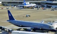 N414UA @ KSFO - 25 years old, still going on same Airline... - by JPC