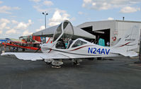 N24AV @ KLNS - New registration for this sport plane; N24AV was previously assigned to a balloon. - by Daniel L. Berek