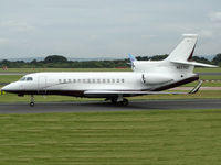 N577CF @ EGCC - Dassault Falcon 7X seen at Manchester Airport. - by smifyyy_