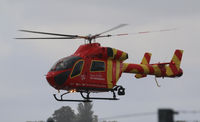 G-EHEM @ EGSH - Essex & Hearts air ambulance popped into the area and dropped  in for top up - by AirbusA320