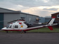 2-HELO @ EGBJ - Parked up for the night after airreing at Gloucestershire Airport now inside castle air hanger. - by James Lloyds