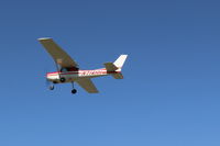 N714HH @ SZP - 1977 Cessna 150M, Continental O-200 100 Hp. another takeoff climb Rwy 22 - by Doug Robertson