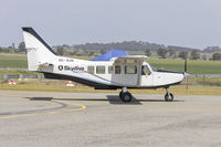 VH-AUM @ YSWG - Skydive Australia (VH-AUM) GippsAero GA8-TC320 Airvan taxiing at Wagga Wagga Airport. - by YSWG-photography