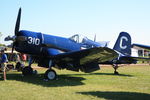 N72378 @ OSH - 1946 Vought F4U-4 Corsair, c/n: 9542 - by Timothy Aanerud