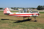 N32YK @ OSH - 1986 Yakovlev Yak-52, c/n: 866907 - by Timothy Aanerud