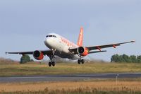 G-EZAG @ LFRB - Airbus A319-111, Take off rwy 25L, Brest-Bretagne airport (LFRB-BES) - by Yves-Q