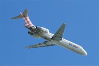 EC-MEZ @ LFRB - Boeing 717-2CM, Take off rwy 07R, Brest-Bretagne Airport (LFRB-BES) - by Yves-Q