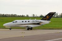G-FBKE @ EGSH - Arriving at Norwich from Hawarden. - by keithnewsome