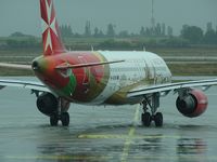 9H-AEO @ LFLL - Isla Citta Invicta Air Malta, rainy day, and departure to MLA - by JC Ravon - FRENCHSKY