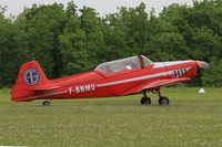 F-BNMU @ LFFQ - Zlín Z-326 Trener Master, Taxiing to static park, La Ferté-Alais (LFFQ) air show 2016 - by Yves-Q