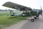 N305BD @ ANE - Cessna 305A, c/n: 22761 - by Timothy Aanerud