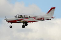 G-ROWS @ EGSH - Landing at Norwich. - by Graham Reeve