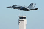 164276 @ NFW - VMFA-122 F/A-18 departing NAS Fort Worth